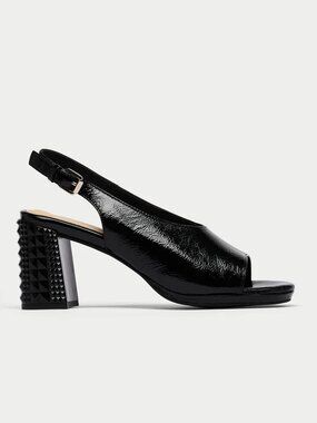 Calla European Comfort Block Heel Slingback Size 8 EU 39